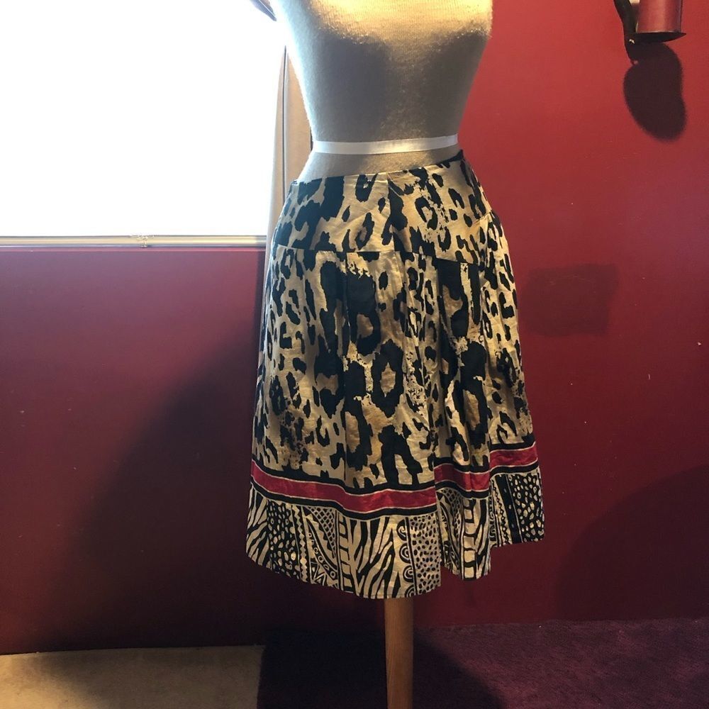 Animal print skirt - Picture 2 of 4